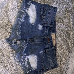 Hollister denim shorts